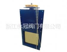 手動鍊輪螺(luo)旋閘門