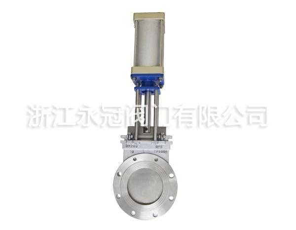 氣(qì)動不鏽鋼刀(dao)閘閥PZV73FH