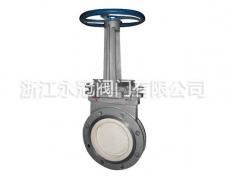 手動陶(táo)瓷法蘭(lan)刀閘閥(fa)PZ73TC