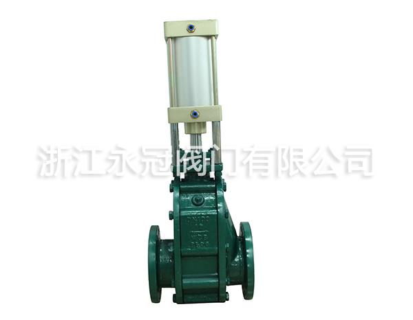 氣動陶瓷雙閘(zhá)閥閥Z644TC