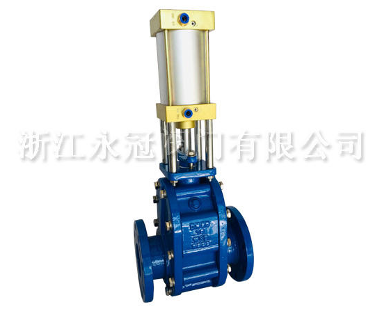 氣動陶(tao)瓷雙閘闆閥 氣(qì)動陶瓷雙閘闆(pǎn)閥