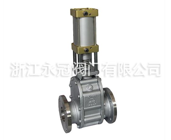 氣動陶瓷(cí)雙閘闆閥(fá) 氣動陶瓷(cí)雙閘闆閥(fá)