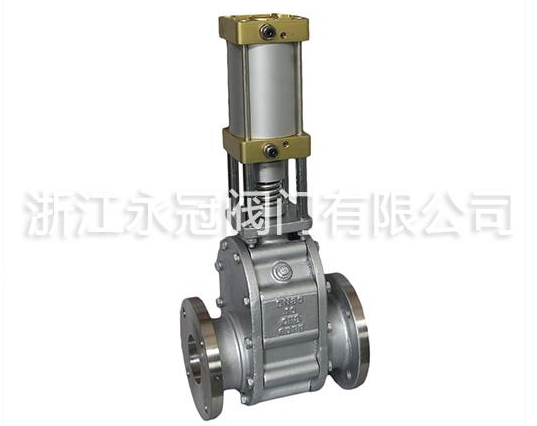 氣動陶(táo)瓷雙閘闆閥 氣(qì)動陶瓷雙閘闆(pan)閥